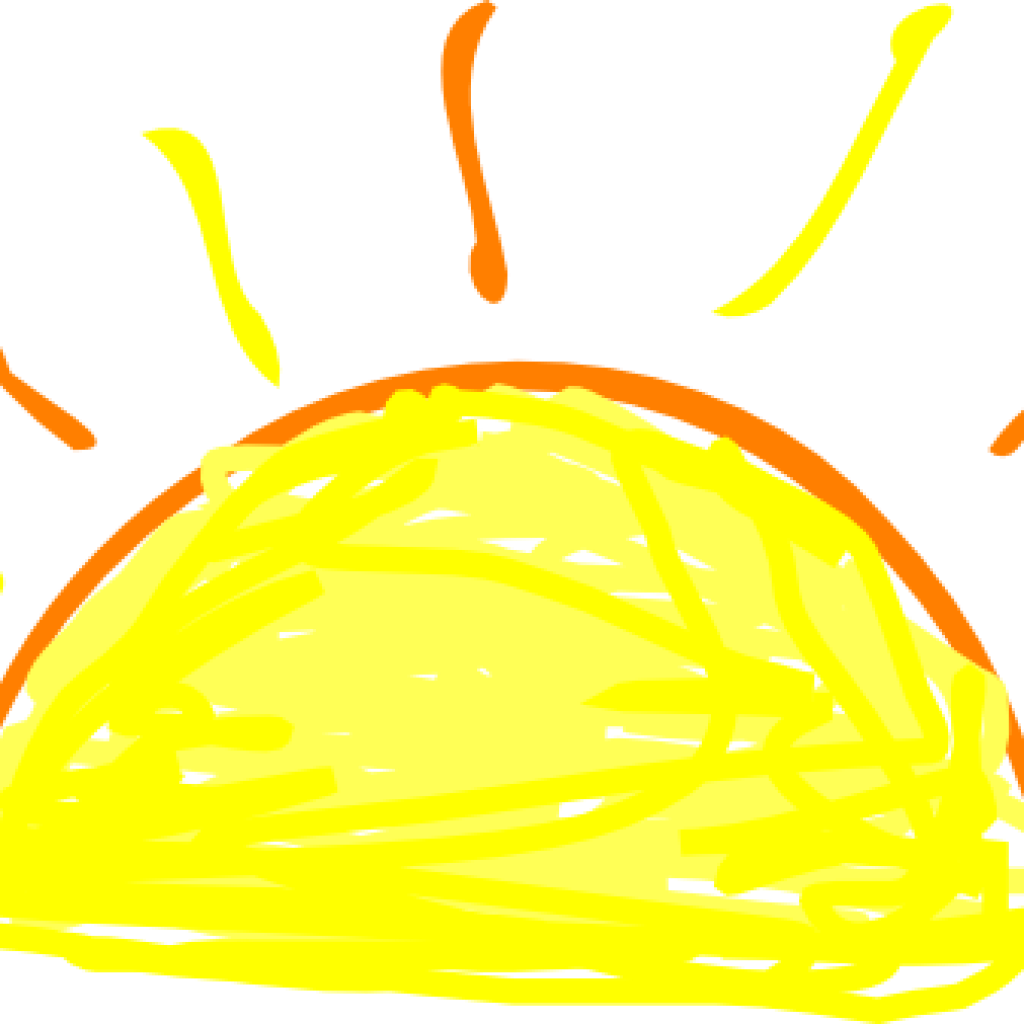 Sunrise Clipart Sunrise Clip Art At Clker Vector Clip - Darkness - Png Download (1024x1024), Png Download