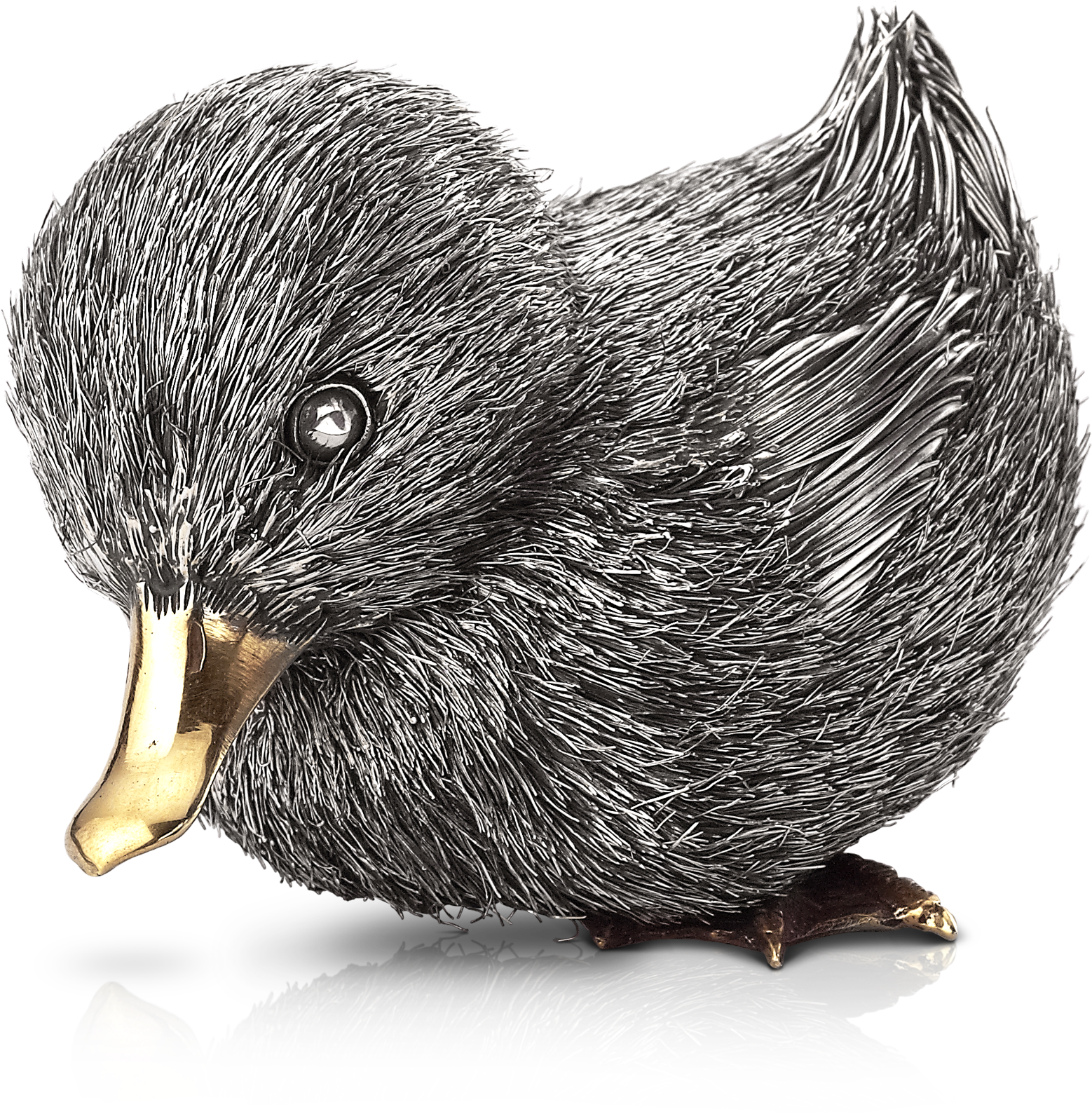 Buccellati - Animals - Baby Duck - Silver - Buccellati Animaux Clipart (2362x2362), Png Download