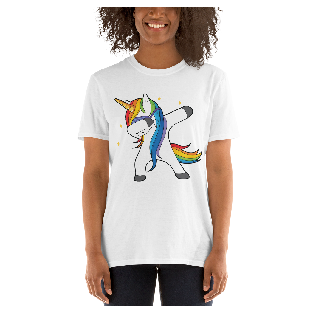Starlight Dab Unicorn Tee $21 - T-shirt Clipart (1050x1050), Png Download