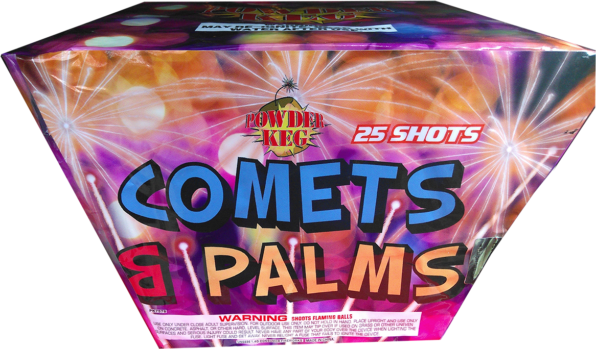 Comets & Palms 25's - Drink Clipart (1200x1200), Png Download