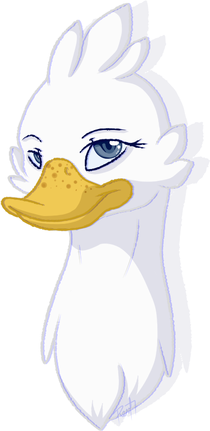 Sassy Duck Clipart (530x960), Png Download