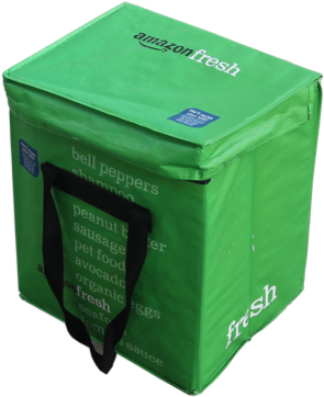 Amazon Fresh Tote Bag - Amazon Fresh Box Clipart (600x600), Png Download