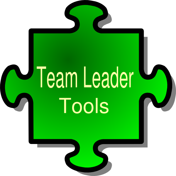 Team Leader Tools Clip Art - Colored Puzzle Pieces Template - Png Download (600x599), Png Download