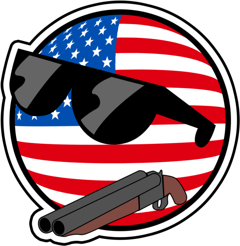 Politically Incorrect » Thread - Usa Countryball Clipart (822x842), Png Download