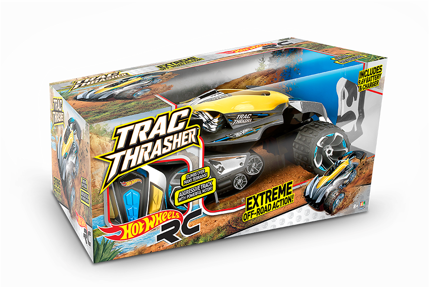Hot Wheels Track Thrasher Clipart (1002x672), Png Download