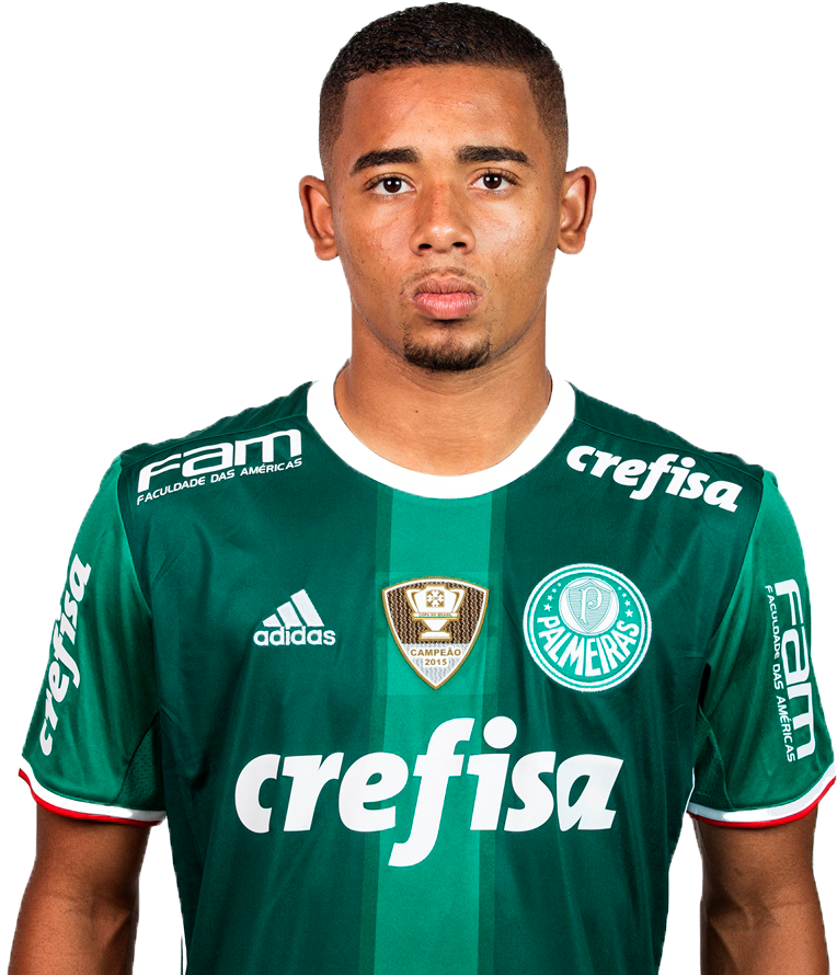 Gabriel Jesus Palmeiras Png Clipart (768x1024), Png Download