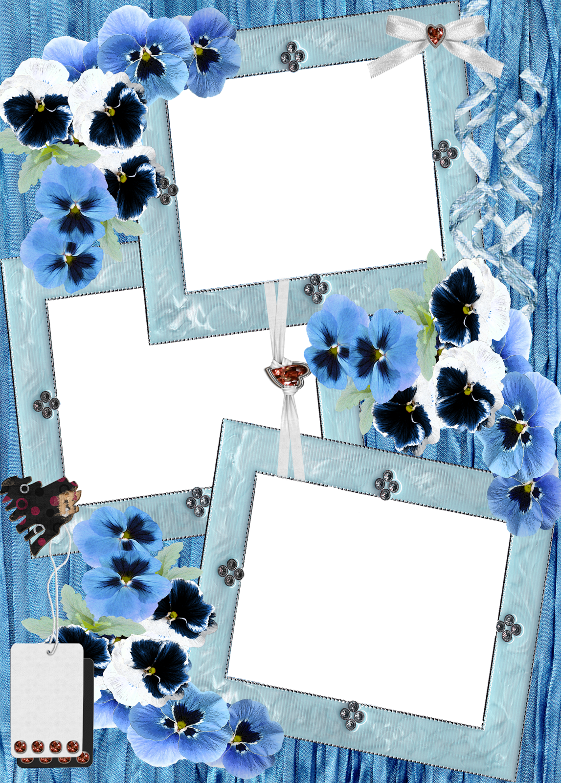 Marcos Para Varias Fotos Originales Png - Marcos Para Varias Fotos Originales Clipart (573x800), Png Download