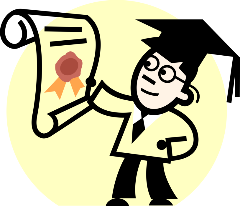 Vector Illustration Of High School, College, Or University - People Shaking Hands Clip Art - Png Download (814x700), Png Download