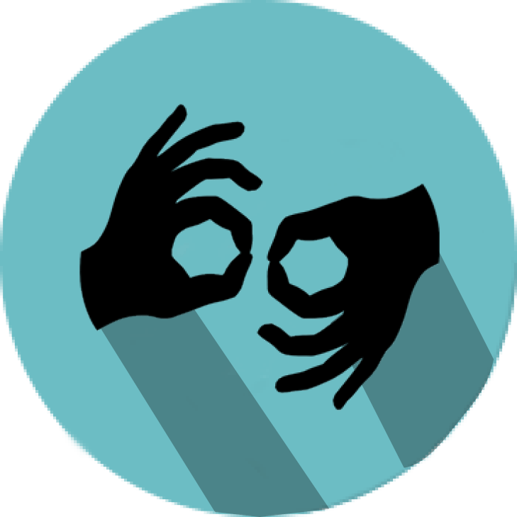 Sign Language Interpreter Clipart (729x729), Png Download