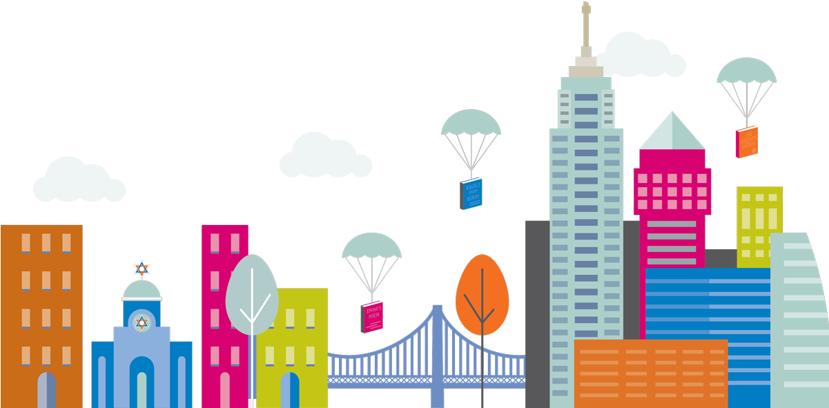 Ny Sky Line - Illustration Clipart (1200x607), Png Download