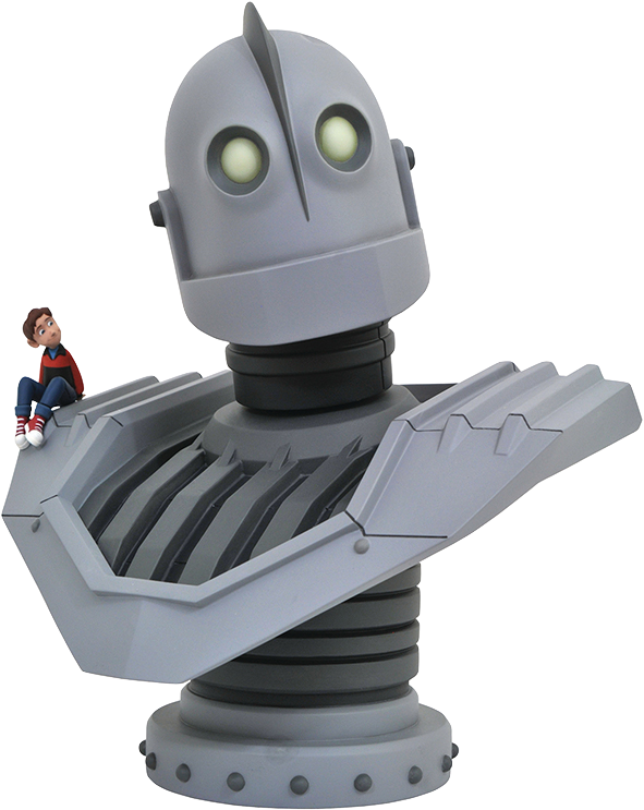 Diamond Select The Iron Giant Legendary Bust Toyslife - Iron Giant Bust Clipart (632x800), Png Download