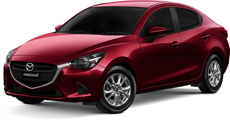 Thumb Image - Blue Mazda 2 2018 Clipart (980x520), Png Download