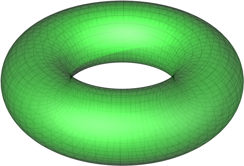 Torus Full 3d - Math Torus Clipart (1024x768), Png Download