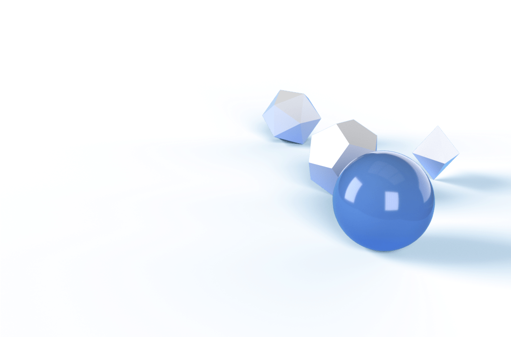 3d Shapes Header Transparent - Sphere Clipart (1024x768), Png Download