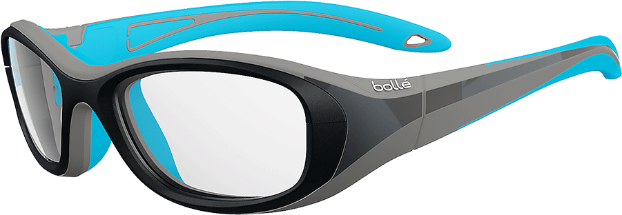 Sport Protective Crunch Black&grey And Blue - Bolle Sport Protective Clipart (900x500), Png Download