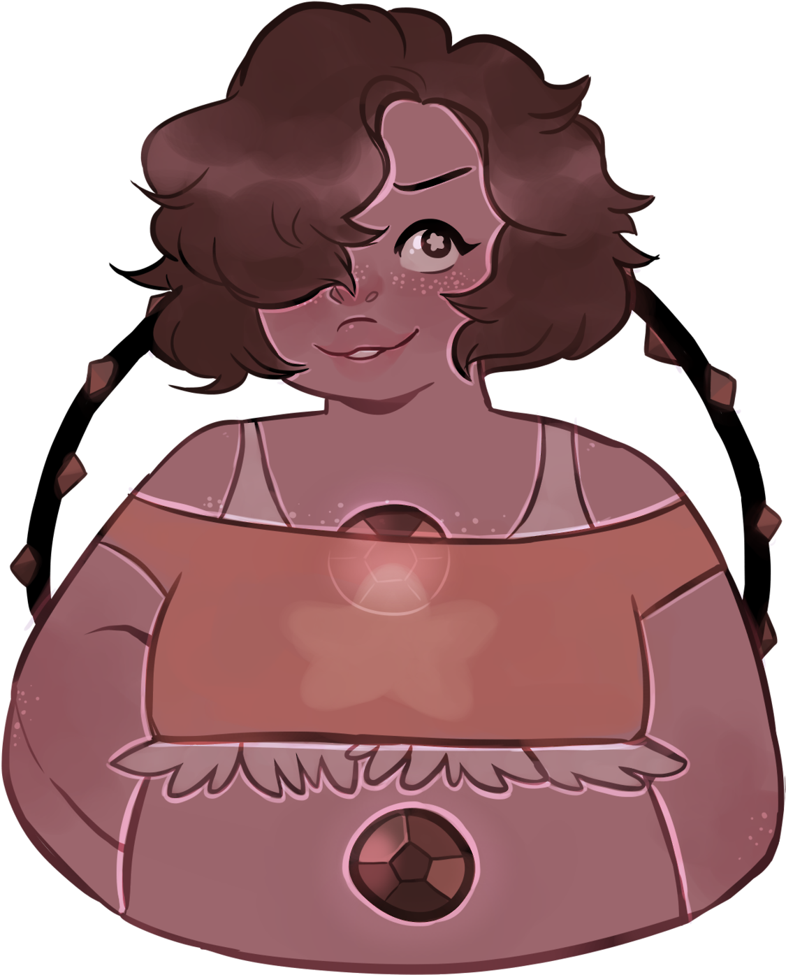 Steven Universe Fan Art Bliznetsarts - Smoky Quartz Fanart Clipart (1125x1395), Png Download