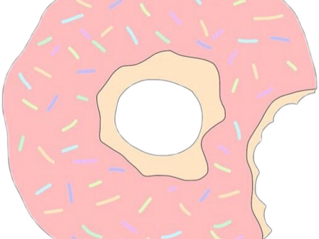 Doughnut Clipart Pastel - Illustration - Png Download (640x480), Png Download