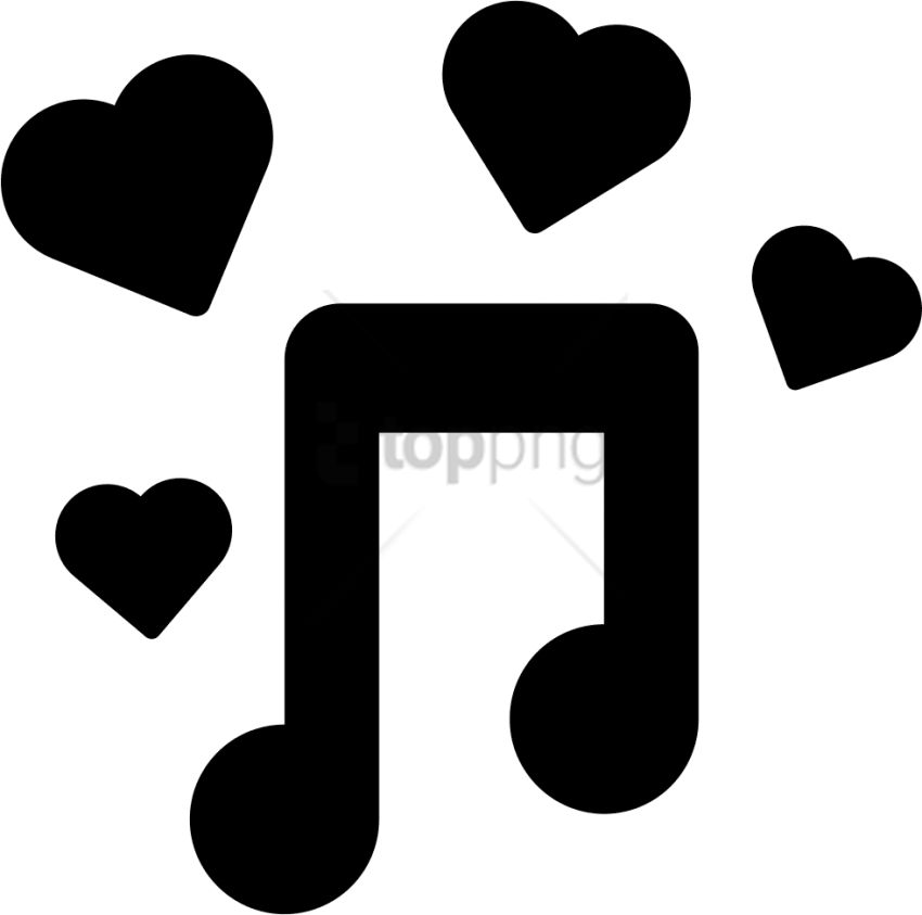 Free Png File -icon Music Png - Romantic Music Png Clipart (850x843), Png Download