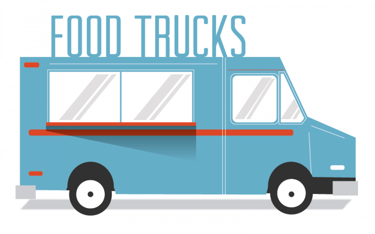 Food Truck Icon Png - Food Truck Clipart (1200x750), Png Download