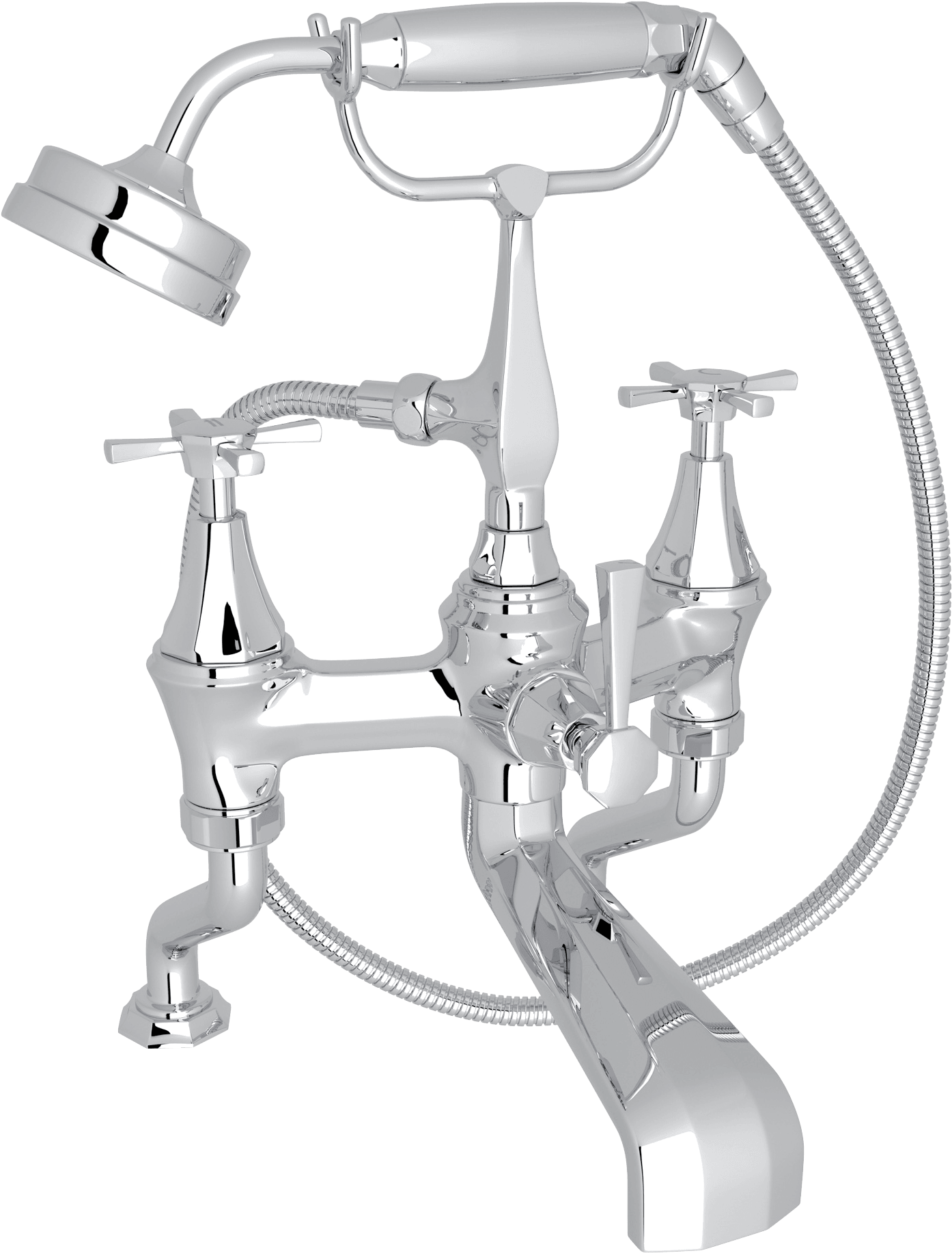 Bath Tub Fillers/hand Sprays - Bicycle Frame Clipart (1920x1920), Png Download