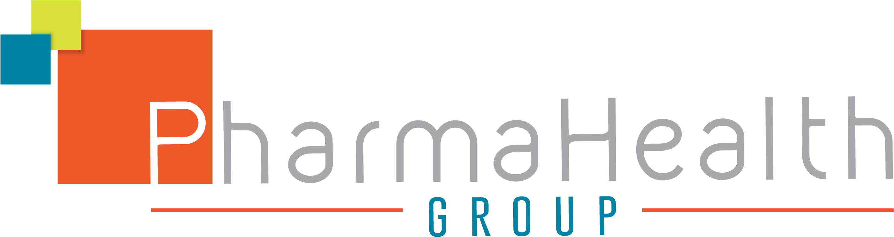 Pharmahealth Group - Graphic Design Clipart (3300x1194), Png Download