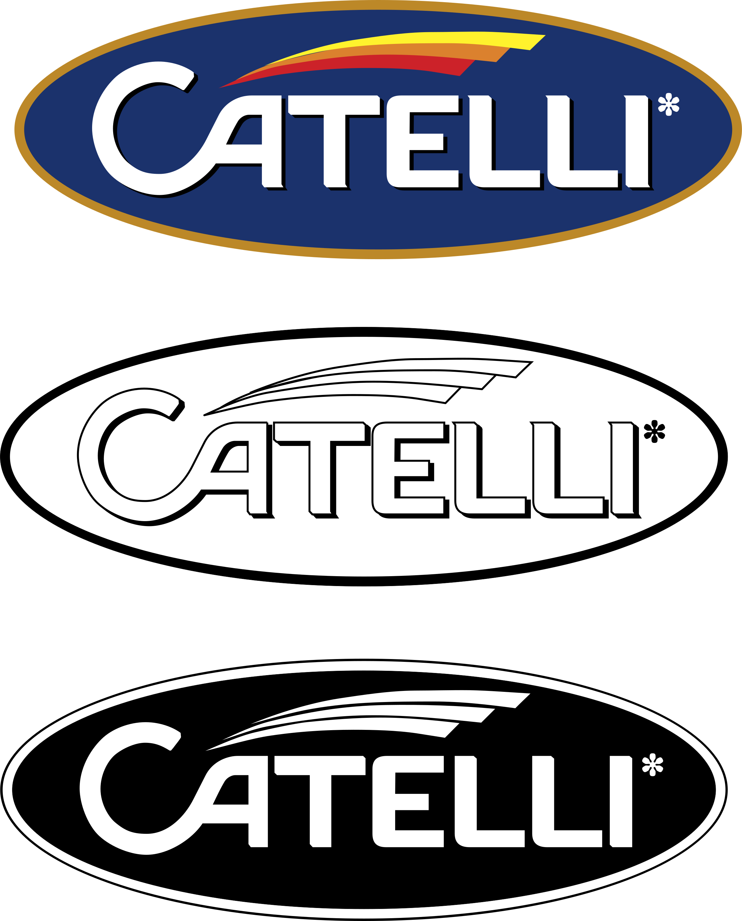 Catelli Logos Logo Png Transparent - Oval Clipart (2400x2978), Png Download