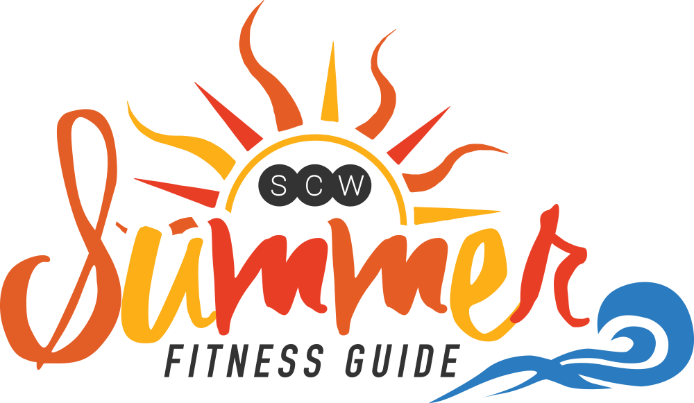 Summer Fitness Logo Clipart (1000x581), Png Download