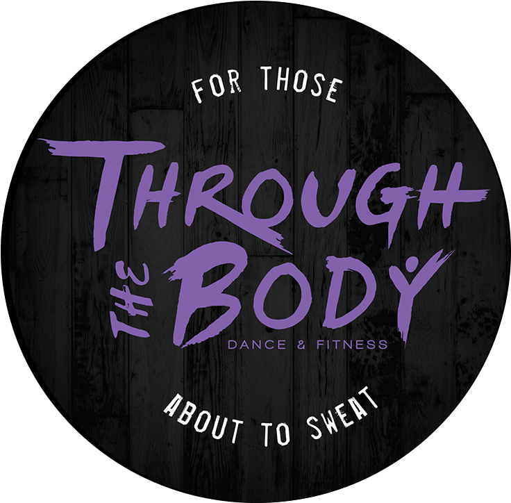 Through The Body Dance & Fitness - Graphic Design Clipart (800x751), Png Download