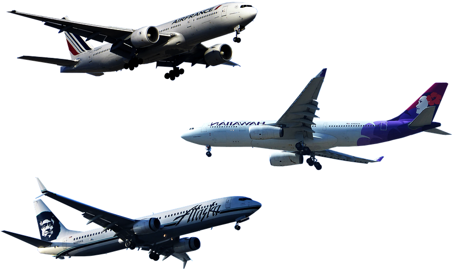 Aircraft Transport Sky Travel Flight Technology - Aviones En El Cielo Png Clipart (960x640), Png Download