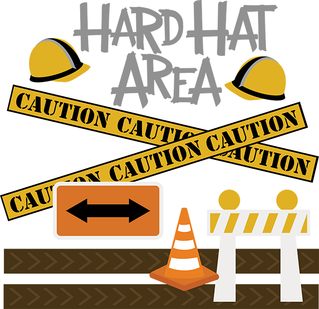 Construction Clipart Cute - Construction Area Clip Art - Png Download (648x629), Png Download