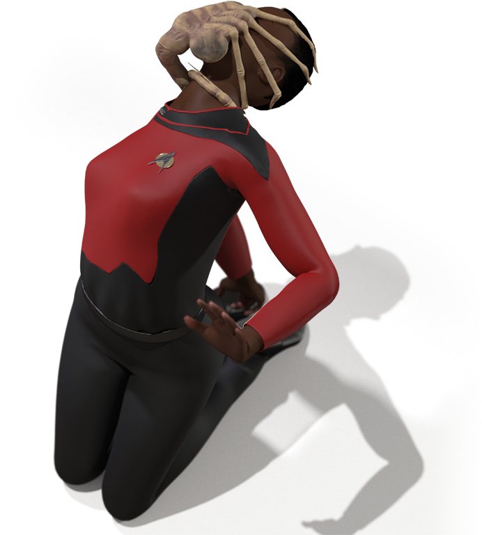 Facehugger - Wetsuit Clipart (800x800), Png Download