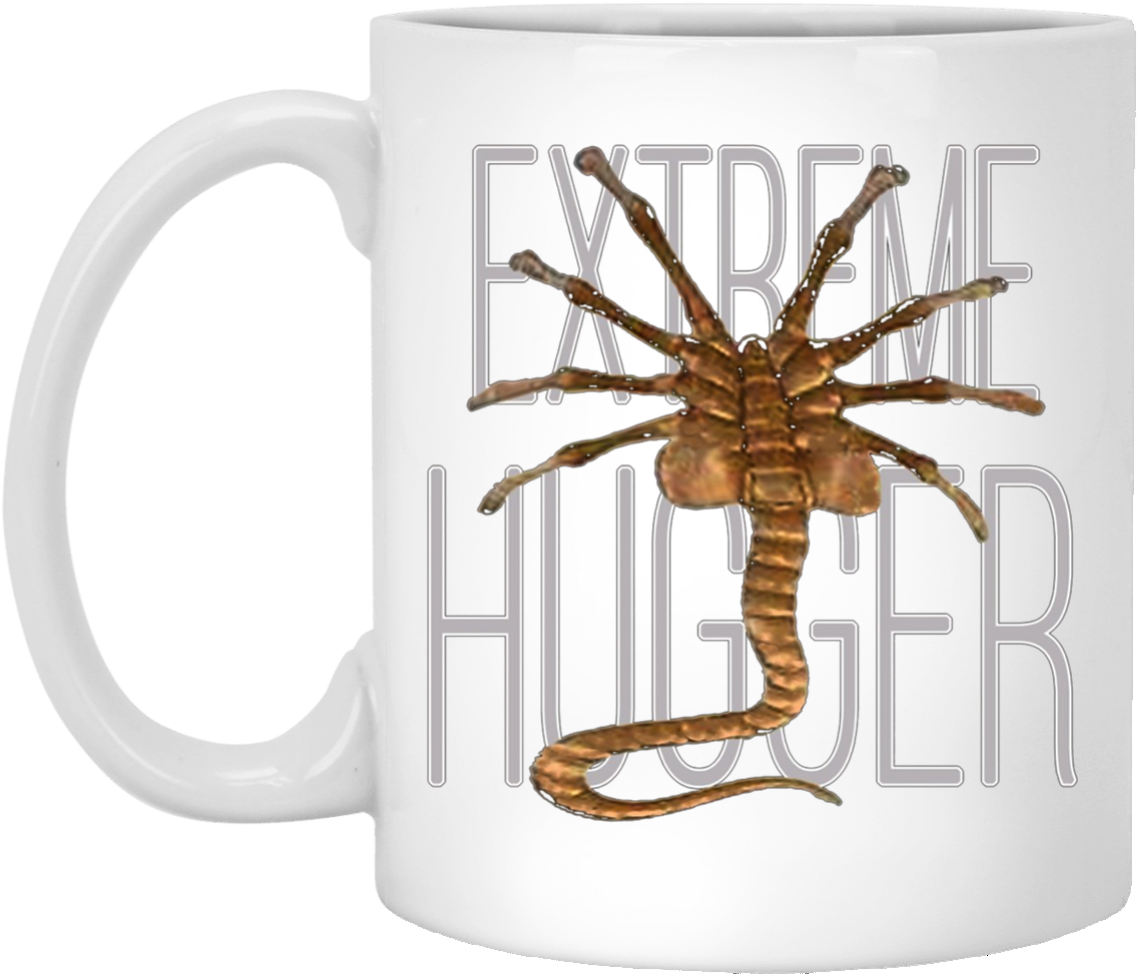 Facehugger Alien Hugs Extreme Hugger 11 Oz Seagulls Stop It Now Mug