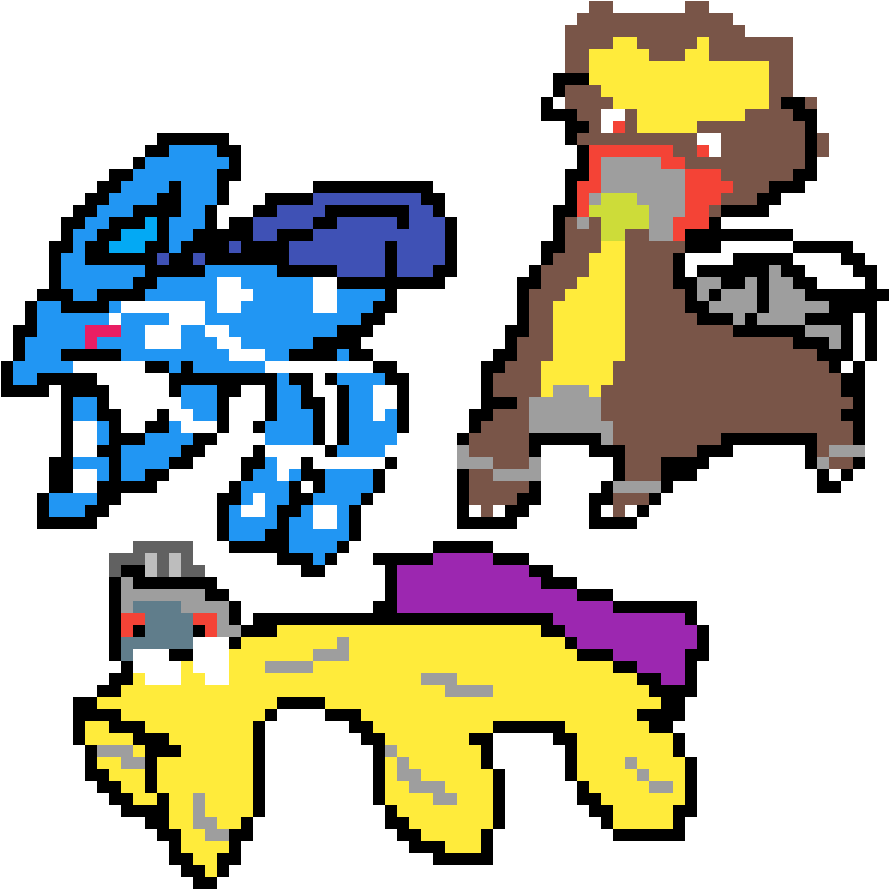 Legenday Dogs / Johto Beasts By Turismor - Cartoon Clipart (1200x1200), Png Download
