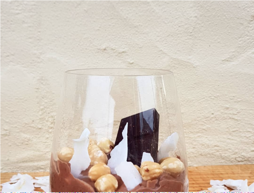 Chocolate Acai Bowl By @hummusandwatermelon Clipart (816x1024), Png Download