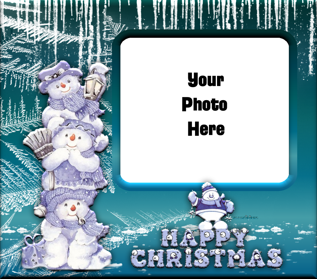 Photo Christmasframe2 Clipart (1024x900), Png Download