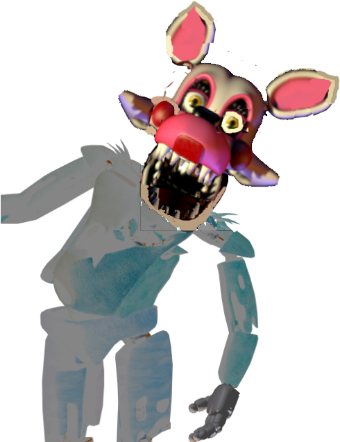 Mangle Png - Fnaf Foxy Clipart (500x711), Png Download