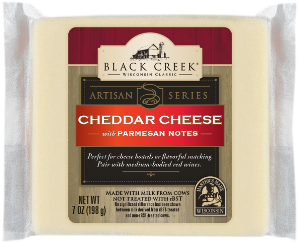 Cheddar Cheese With Parmesan Notes - Gruyere Cheddar Blend Cheese Clipart (600x600), Png Download