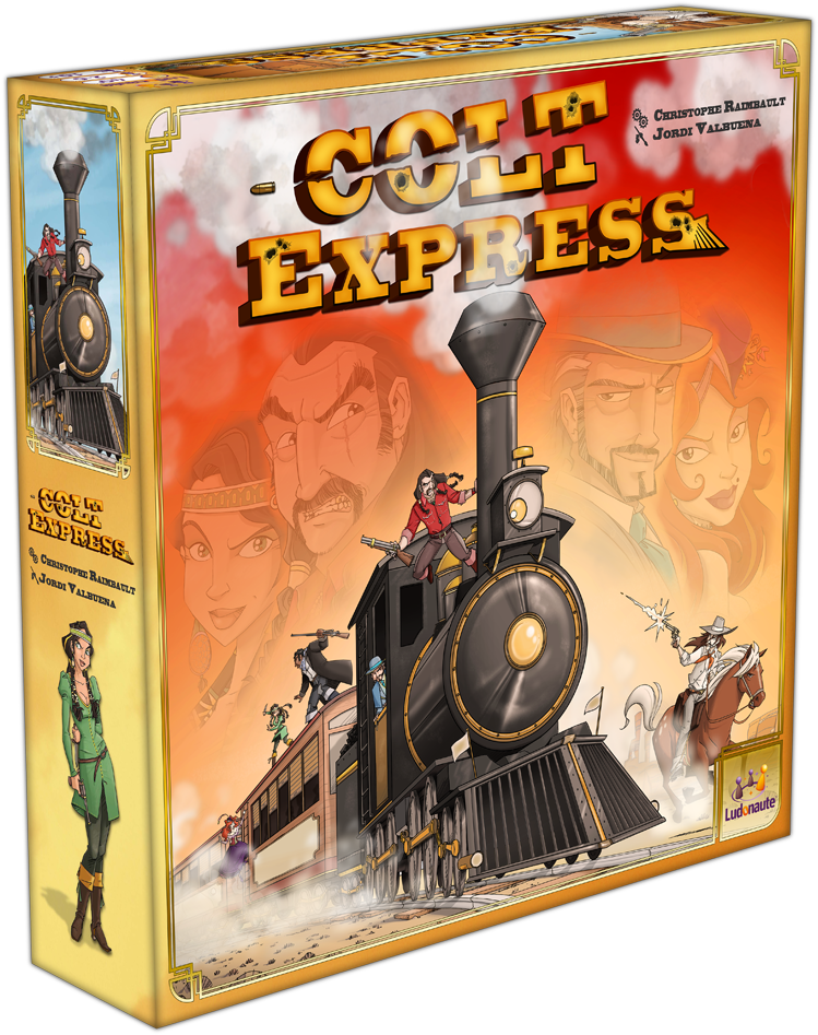Colt Express Receives The As D'or Jeu De L'année - Colt Express Png Clipart (1000x1000), Png Download