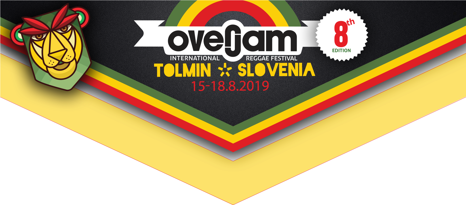 Welcome To The Overjam Website, Owned By Artfest D - Reggae 2016 Clipart (1920x864), Png Download