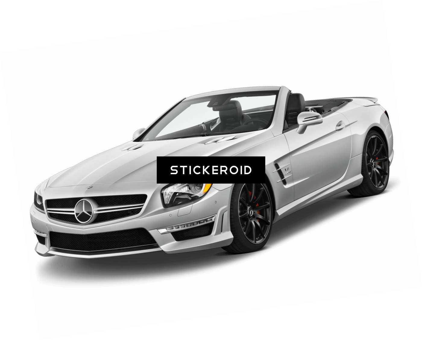 Mercedes Convertible , Png Download - Supercar Clipart (1400x1128), Png Download