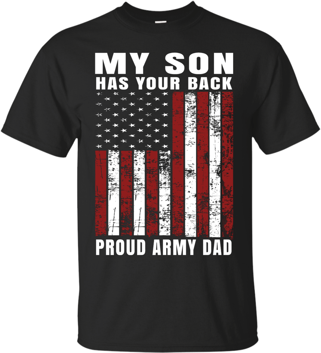 Unique Distressed Usa American Flag Proud Army Dad - T-shirt Clipart (1155x1155), Png Download
