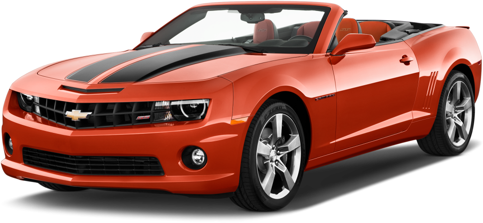 Convertible Chevrolet Png Transparent Image - Chevy Camaro 2 Door Clipart (1024x680), Png Download