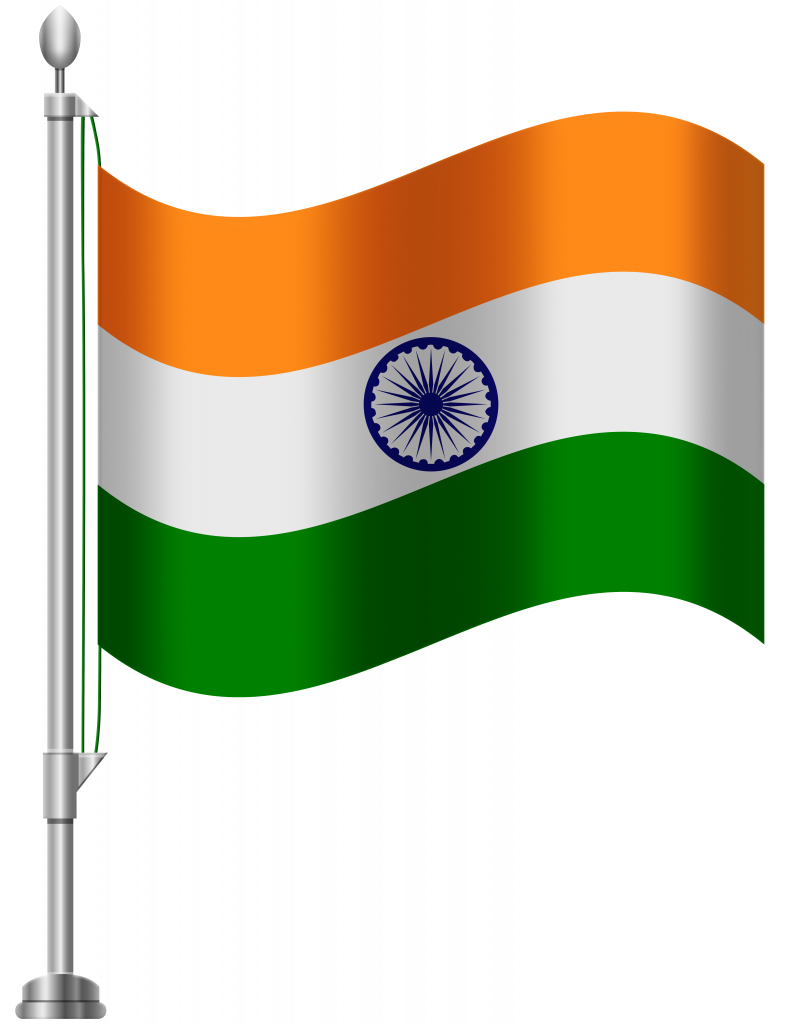 Highest Pictures Of Flags India Png Clip Ⓒ - Indian Flag Png Transparent Png (786x1024), Png Download