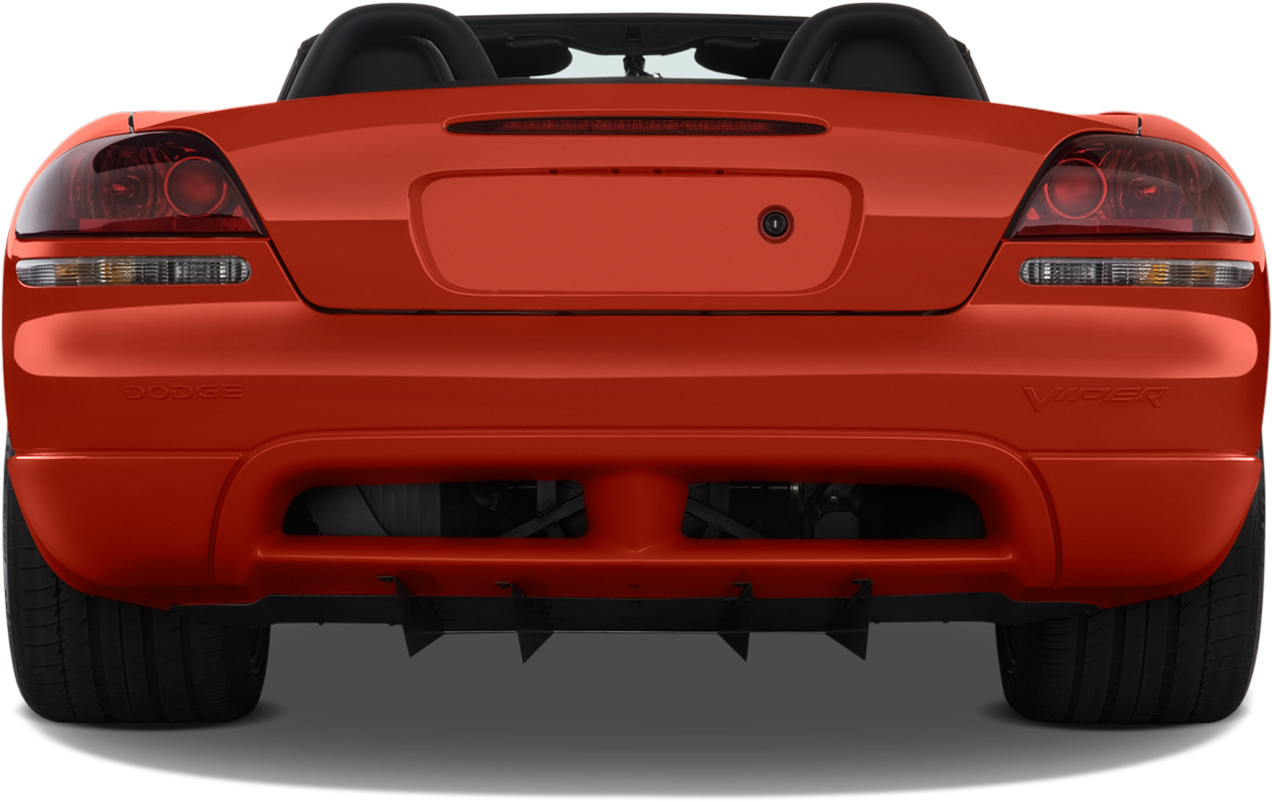 Image - Dodge Viper Srt 10 Rear Clipart (2048x1360), Png Download