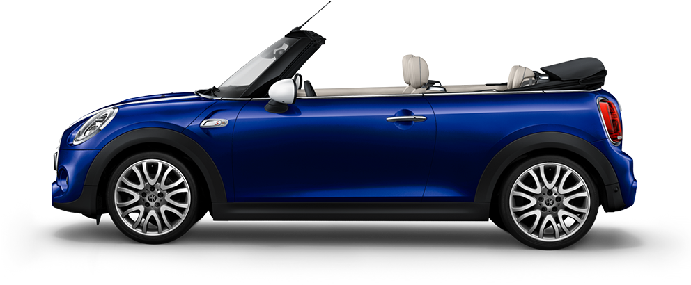Mini Convertible - Convertible Clipart (991x532), Png Download