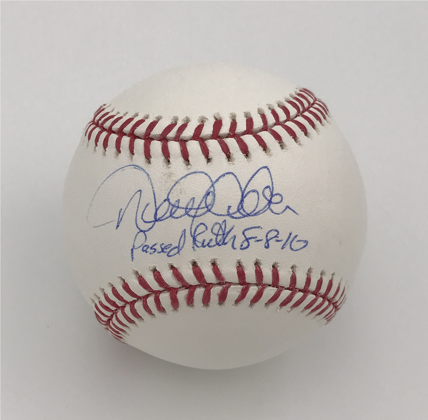 Derek Jeter Signed And Inscribed "passed Ruth 8 8 10" - Autograph Clipart (3024x4032), Png Download