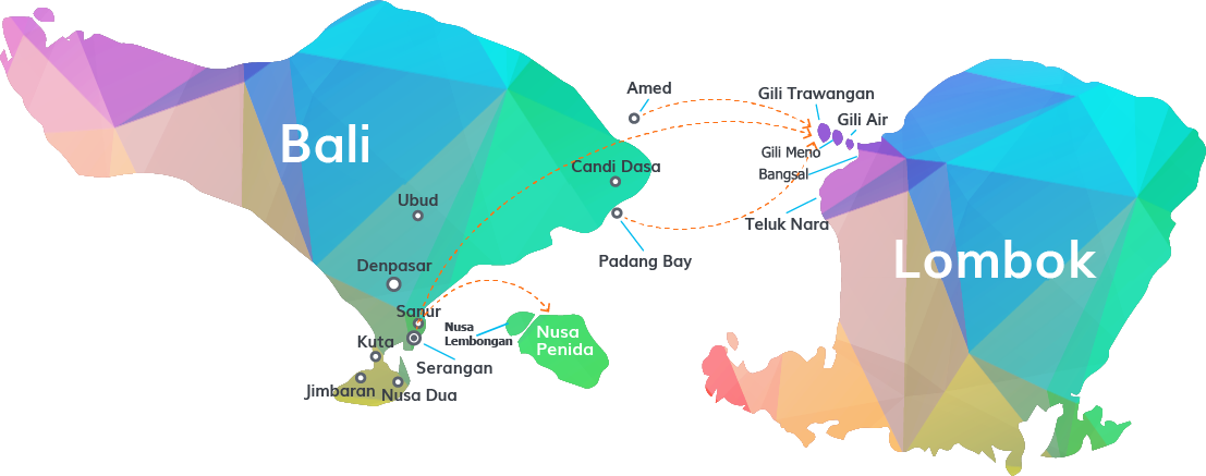 Book Now - Peta Bali Dan Lombok Png Clipart (1107x437), Png Download
