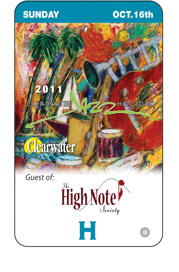 2011-vip - Clearwater Jazz Holiday 2017 Clipart (629x1000), Png Download
