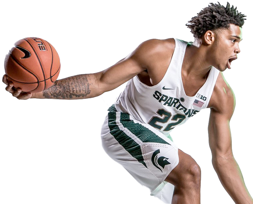 Miles Bridges - Miles Bridges Transparent Clipart (842x729), Png Download