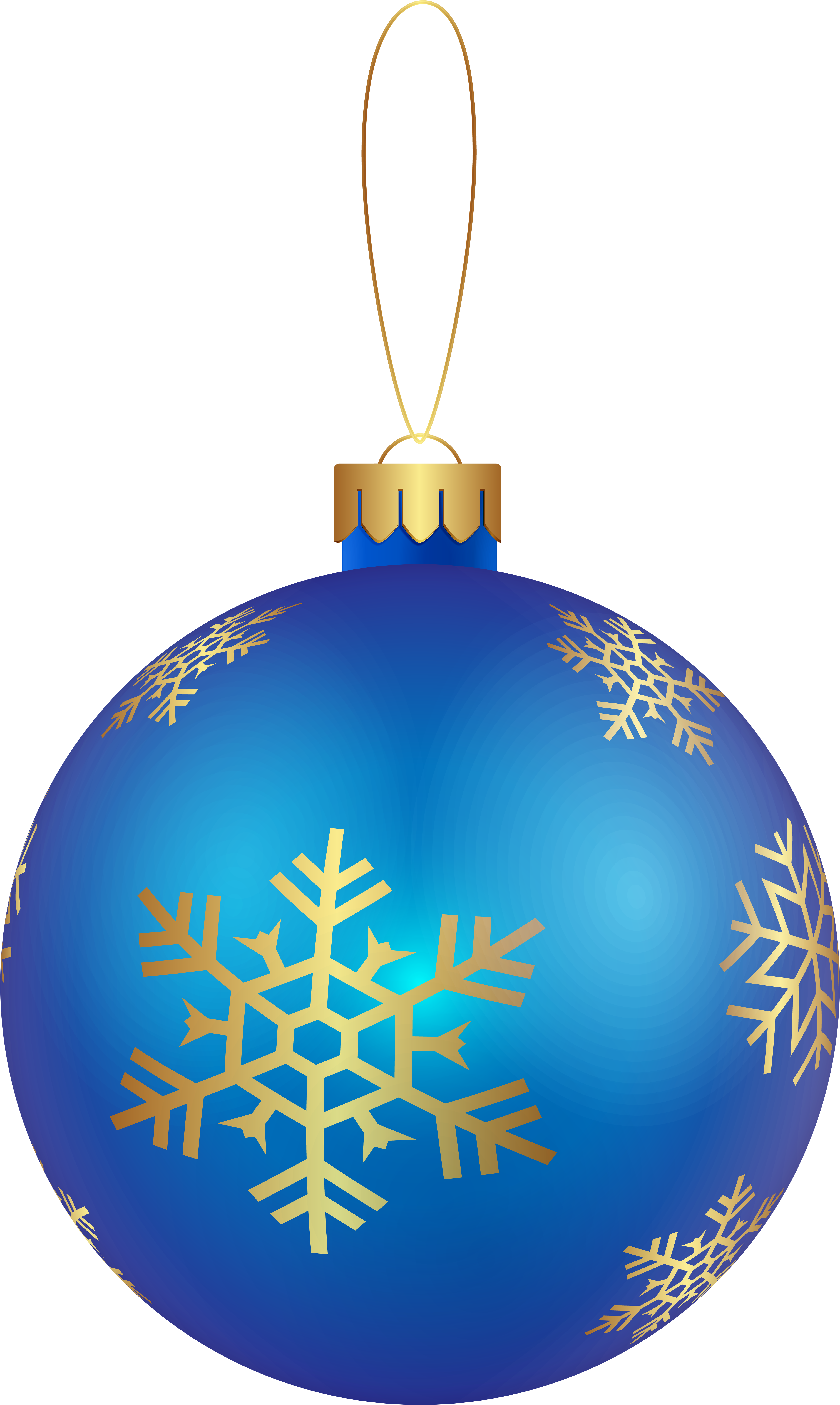 Christmas Ornament Blue Png Clip Art Image - Portable Network Graphics Transparent Png (4852x8000), Png Download